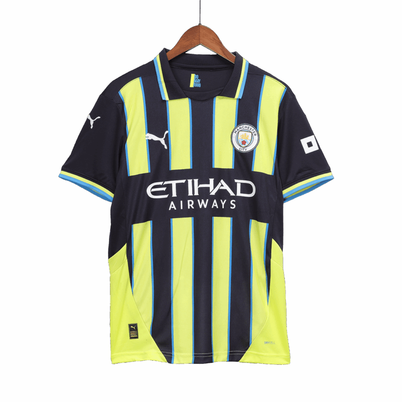 597170_4 マンチェスターシティ アウェイ サッカーユニフォーム キット 2024/25 上下セット