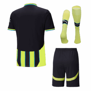 597171_2 マンチェスターシティ アウェイ サッカーユニフォーム キット 2024/25 (ユニフォーム+Shorts+Socks)