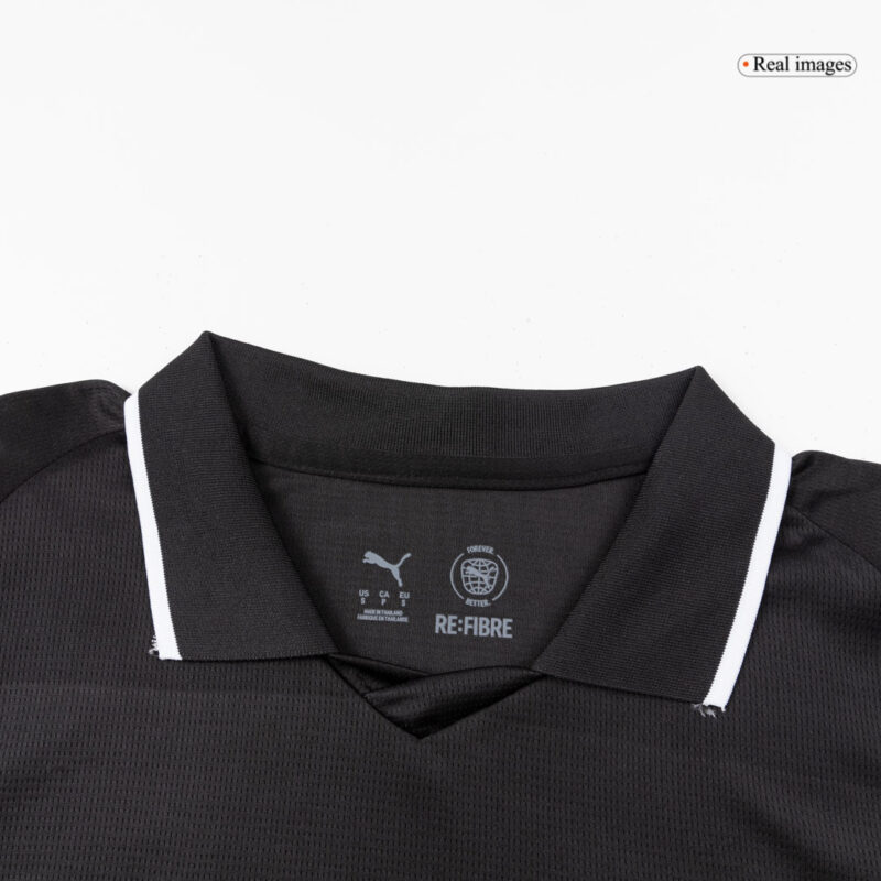 Manchester City Long Sleeve Away Soccer Jersey 2025/26