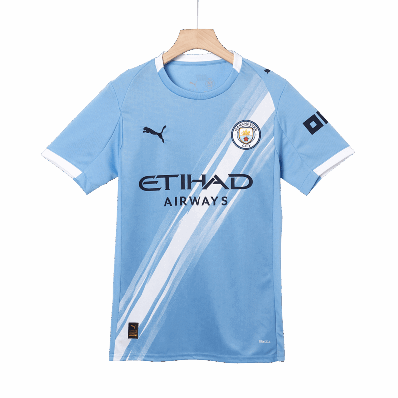 HAALAND #9 マンチェスターシティ ホーム サッカーユニフォーム 2025/26 Blue