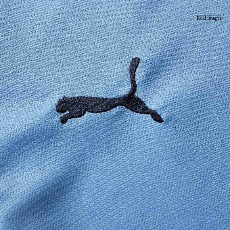 RODRIGO #16 マンチェスターシティ ホーム サッカーユニフォーム 2025/26 Blue