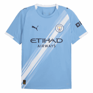 597261_2 FODEN #47 マンチェスターシティ ホーム サッカーユニフォーム 2025/26 Blue