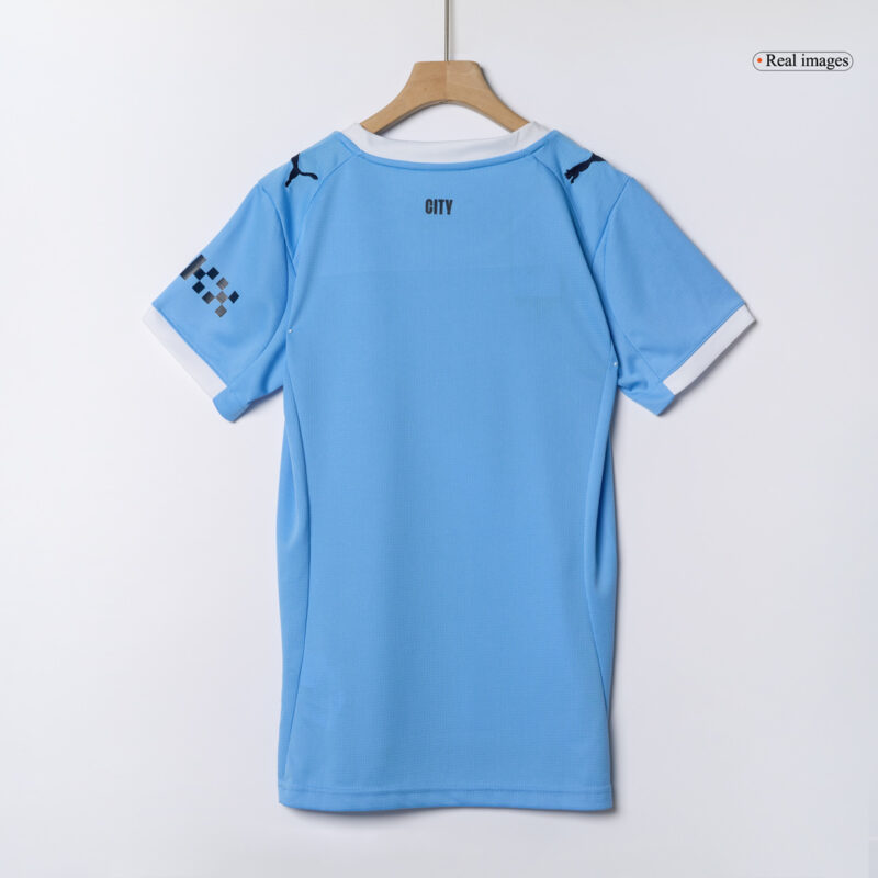 レディース マンチェスターシティ ホーム サッカーユニフォーム 2025/26 Blue