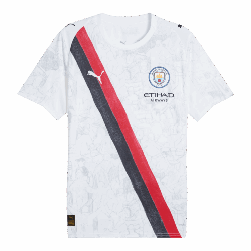 597273_1 マンチェスターシティ キッズ uper サッカーユニフォーム 2025/26 White - Club World Cup