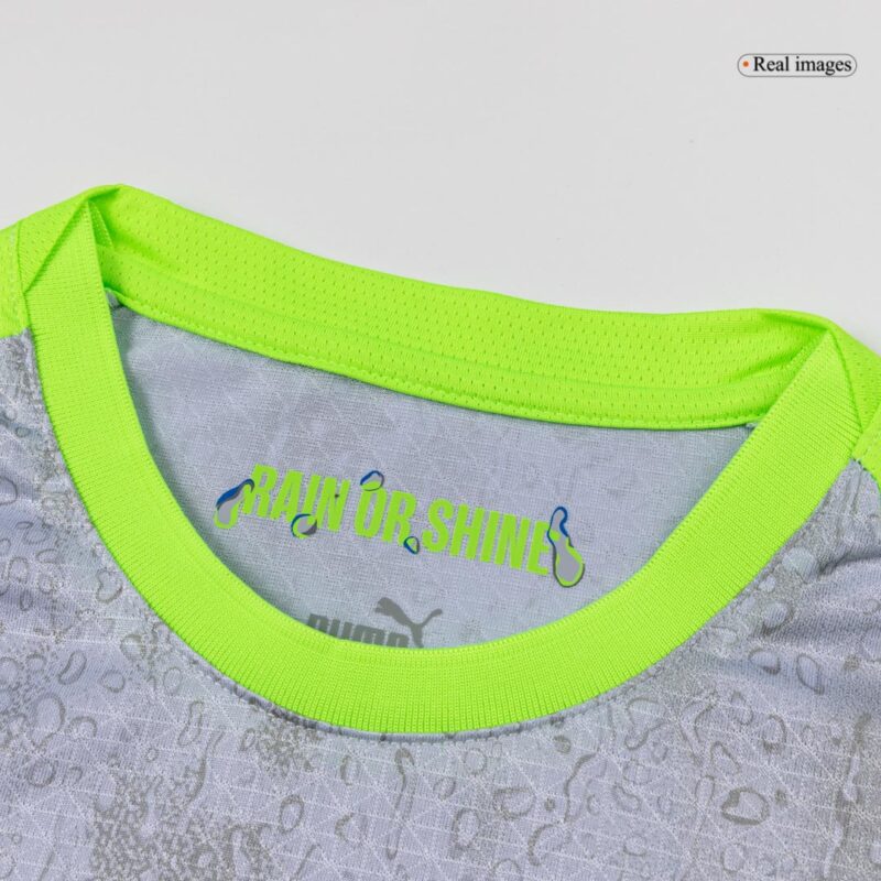 オーセンティック マンチェスターシティ サード  アウェイ サッカーユニフォーム 25/26 Gray