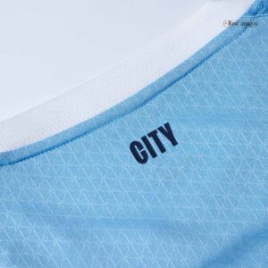 REIJNDERS #4 Authentic Manchester City Home Soccer Jersey 2025/26 Blue