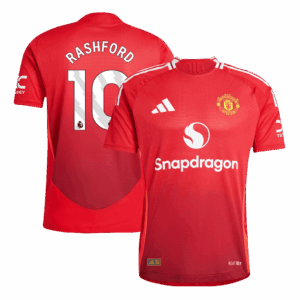 マンチェスターユナイテッド RASHFORD #10 ホーム サッカーユニフォーム オーセンティック 2024/25