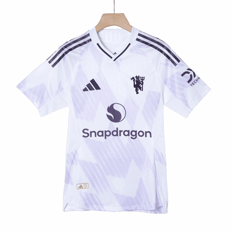 マンチェスターユナイテッド B.FERNANDES #8 アウェイ サッカーユニフォーム オーセンティック 2025/26