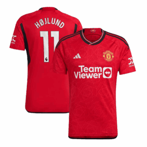 389321_1 マンチェスターユナイテッド HØJLUND #11 ホーム ユニフォーム 2023/24