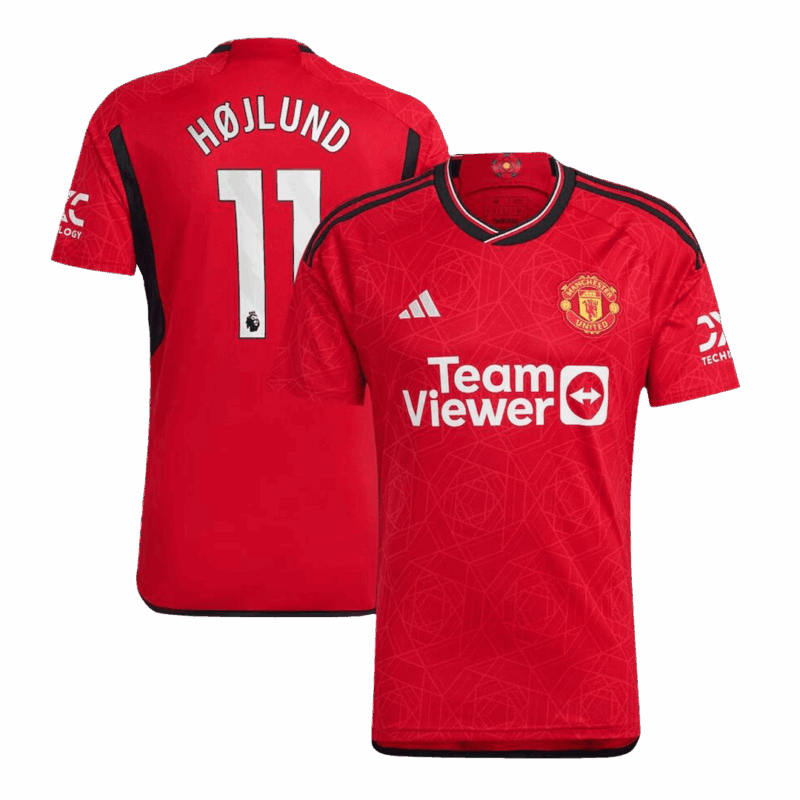 389321_1 マンチェスターユナイテッド HØJLUND #11 ホーム ユニフォーム 2023/24
