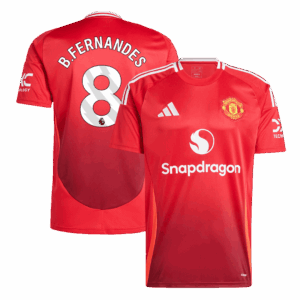 マンチェスターユナイテッド B.FERNANDES #8 ホーム ユニフォーム 2024/25