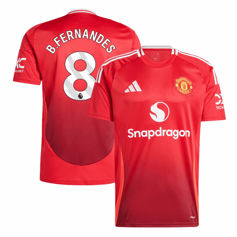 マンチェスターユナイテッド B.FERNANDES #8 ホーム ユニフォーム 2024/25