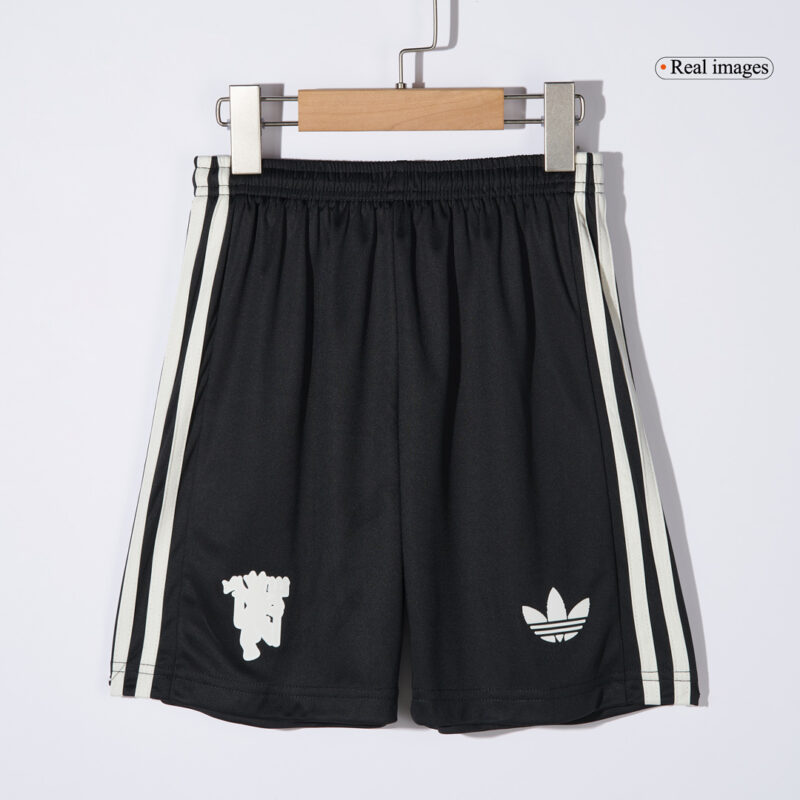 マンチェスターユナイテッド サード  アウェイ サッカーユニフォーム キット 2024/25 キッズ 上下セット