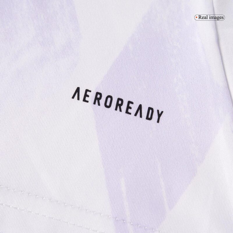 キッズ  マンチェスターユナイテッド アウェイ サッカーユニフォーム キット 2025/26 White