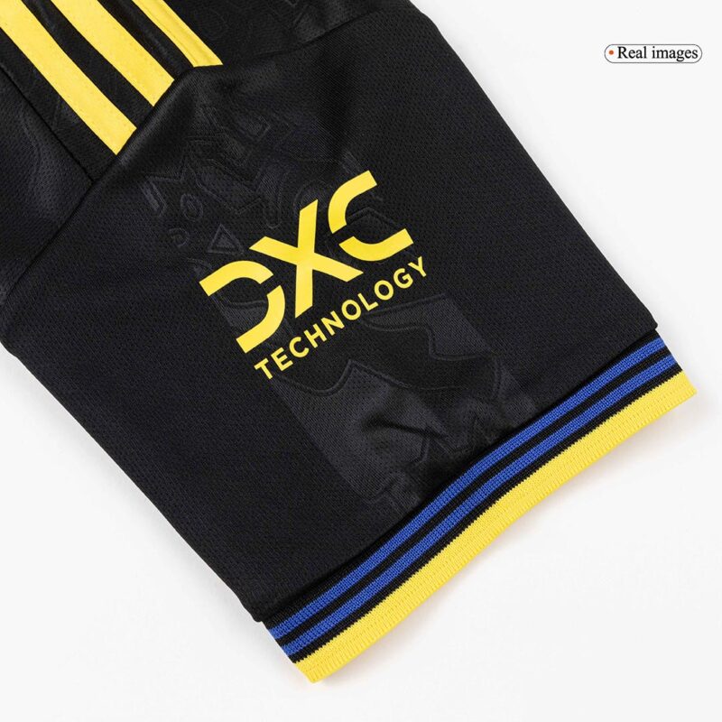 Kid's Manchester United Third Away Soccer Jersey Kit(Jersey+Shorts+Socks) 25/26 Black