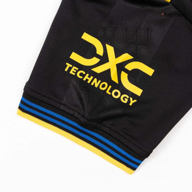 キッズ  マンチェスターユナイテッド サード  アウェイ サッカーユニフォーム キット 25/26 Black