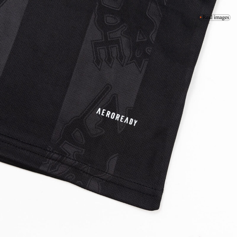 キッズ  マンチェスターユナイテッド サード  アウェイ サッカーユニフォーム キット 25/26 Black