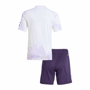 594315_2 マンチェスターユナイテッド アウェイ サッカーユニフォーム キット 2025/26 キッズ 上下セット