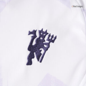 594315_9 マンチェスターユナイテッド アウェイ サッカーユニフォーム キット 2025/26 キッズ 上下セット