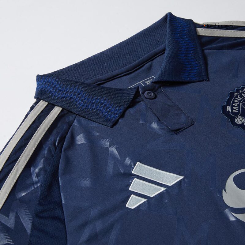 マンチェスターユナイテッド 長袖 アウェイ サッカーユニフォーム 2024/25