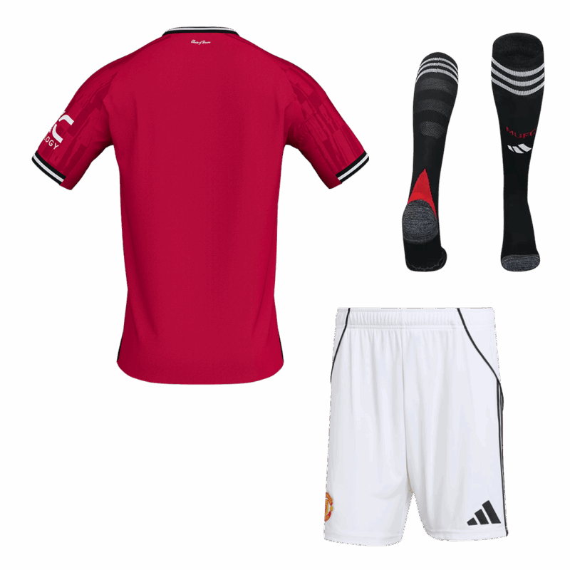 604262_2 マンチェスターユナイテッド ホーム サッカーユニフォーム キット 2025/26