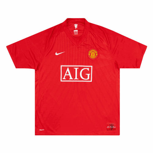 156256_1 マンチェスターユナイテッド ホーム ユニフォーム Retro 2007/08