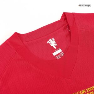 マンチェスターユナイテッド ROONEY #10 ホーム サッカーユニフォーム Retro 2007/08 - 長袖 (UCL Final)