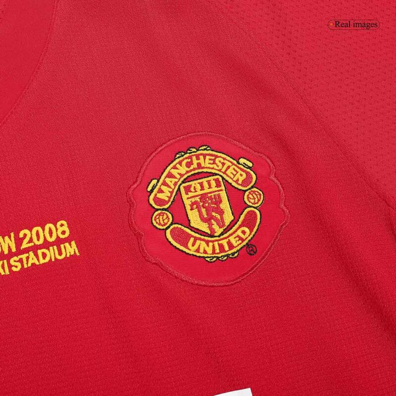 マンチェスターユナイテッド ROONEY #10 ホーム サッカーユニフォーム Retro 2007/08 - UCL Final