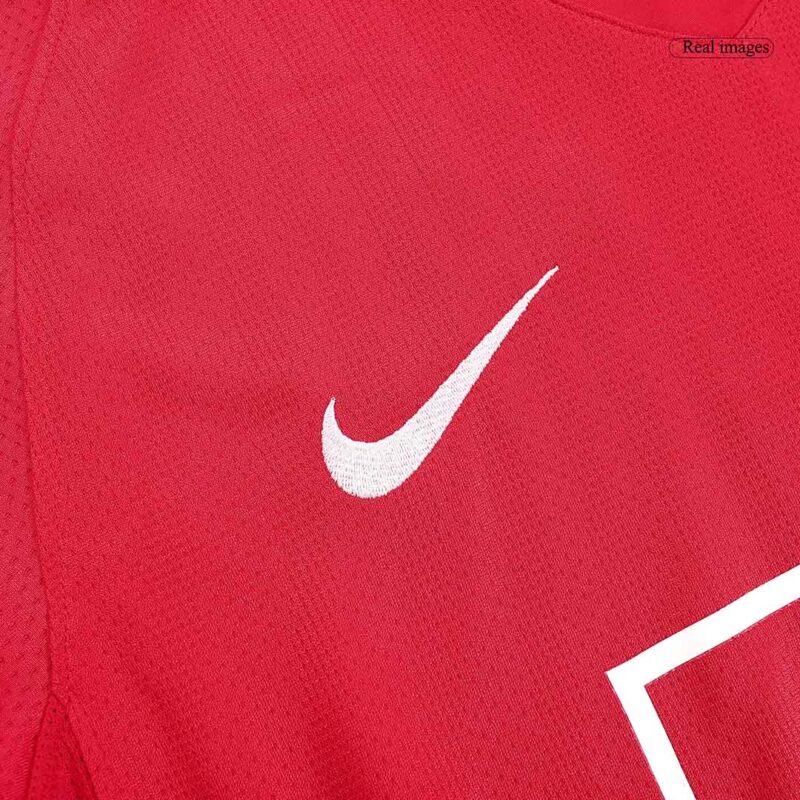 マンチェスターユナイテッド SCHOLES #18 ホーム サッカーユニフォーム Retro 2007/08 - 長袖