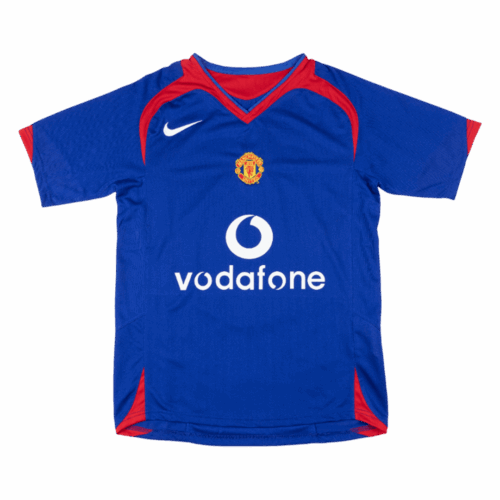 613907_1 Manchester United Away Soccer Jersey Retro 2005/06