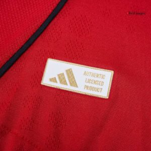602281_11 ŠEŠKO #30 オーセンティック マンチェスターユナイテッド ホーム サッカーユニフォーム 2025/26 Red