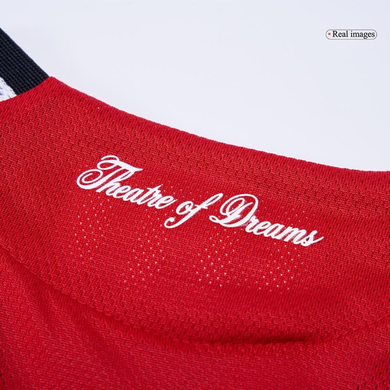 602281_13 ŠEŠKO #30 オーセンティック マンチェスターユナイテッド ホーム サッカーユニフォーム 2025/26 Red