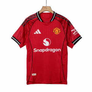 602281_5 ŠEŠKO #30 オーセンティック マンチェスターユナイテッド ホーム サッカーユニフォーム 2025/26 Red