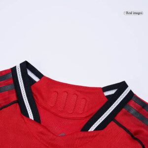 602281_7 ŠEŠKO #30 オーセンティック マンチェスターユナイテッド ホーム サッカーユニフォーム 2025/26 Red