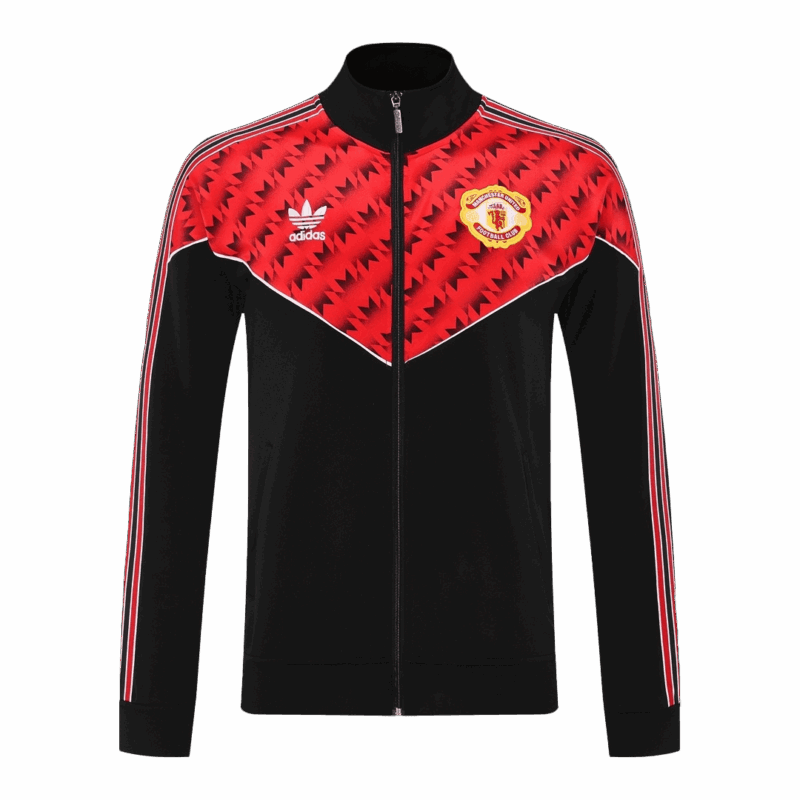 マンチェスターユナイテッド Training キット 2025/26 - Red&Black (Jacket+Pants)