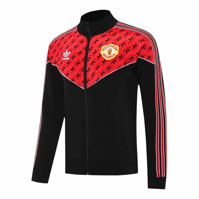 マンチェスターユナイテッド Training キット 2025/26 - Red&Black (Jacket+Pants)