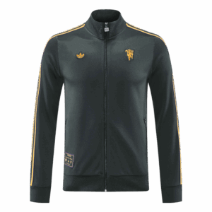 Manchester United Training Kit 2025/26 - Black (Jacket+Pants)