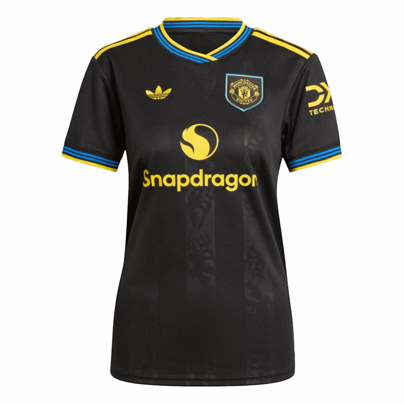 レディース マンチェスターユナイテッド サード  アウェイ サッカーユニフォーム 2025/26