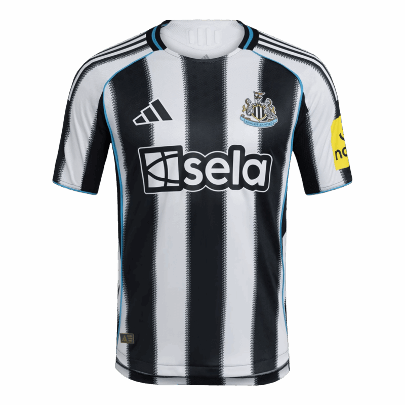 Newcastle United ホーム サッカーユニフォーム オーセンティック 2025/26