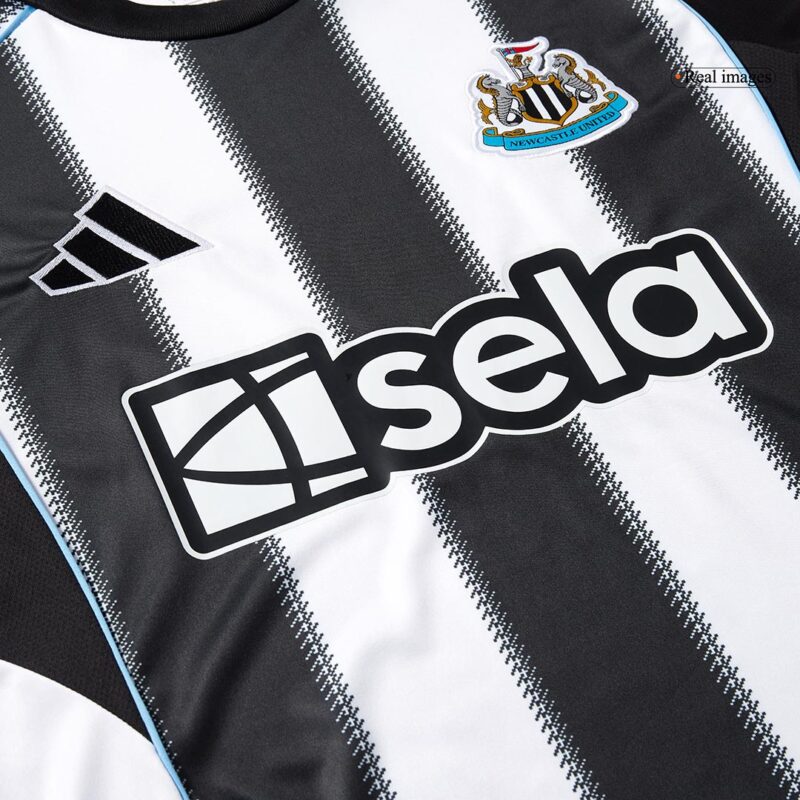 Newcastle United ホーム サッカーユニフォーム 2025/26 Black&White