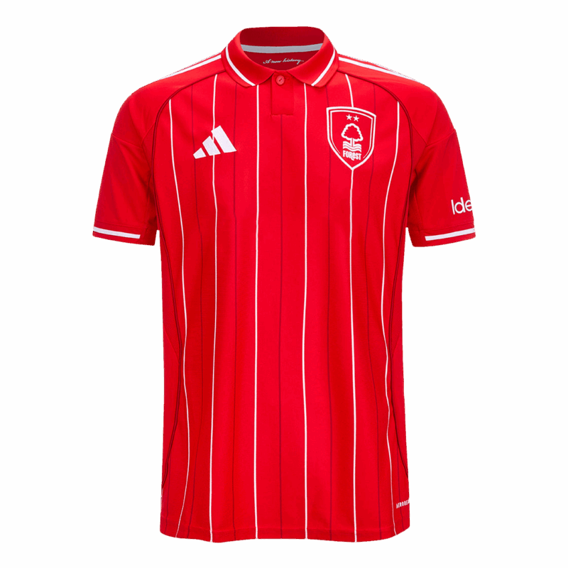 Nottingham Forest ホーム ユニフォーム オーセンティック 2025/26