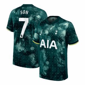 495706_1 トッテナム Hotspur SON #7 サード アウェイ サッカーユニフォーム オーセンティック 2024/25