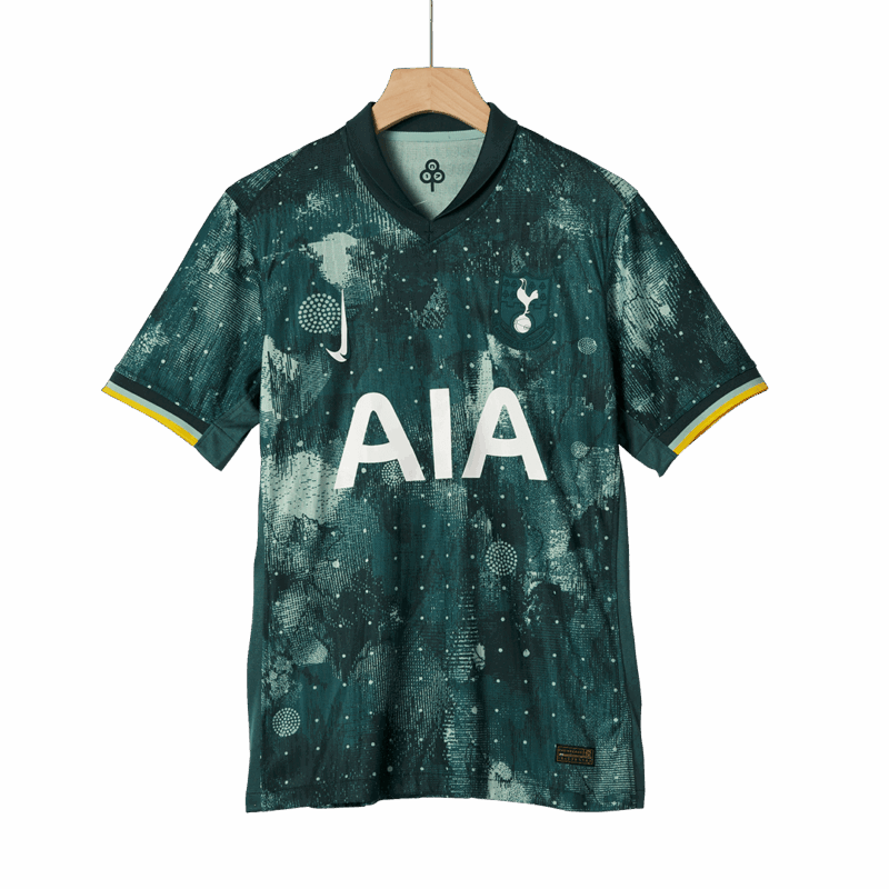 495706_4 トッテナム Hotspur SON #7 サード アウェイ サッカーユニフォーム オーセンティック 2024/25