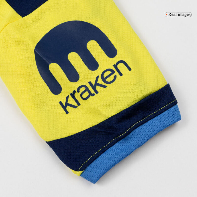 Kid's Tottenham Hotspur Third Soccer Jersey Kit(Jersey+Shorts) 25/26 Yellow