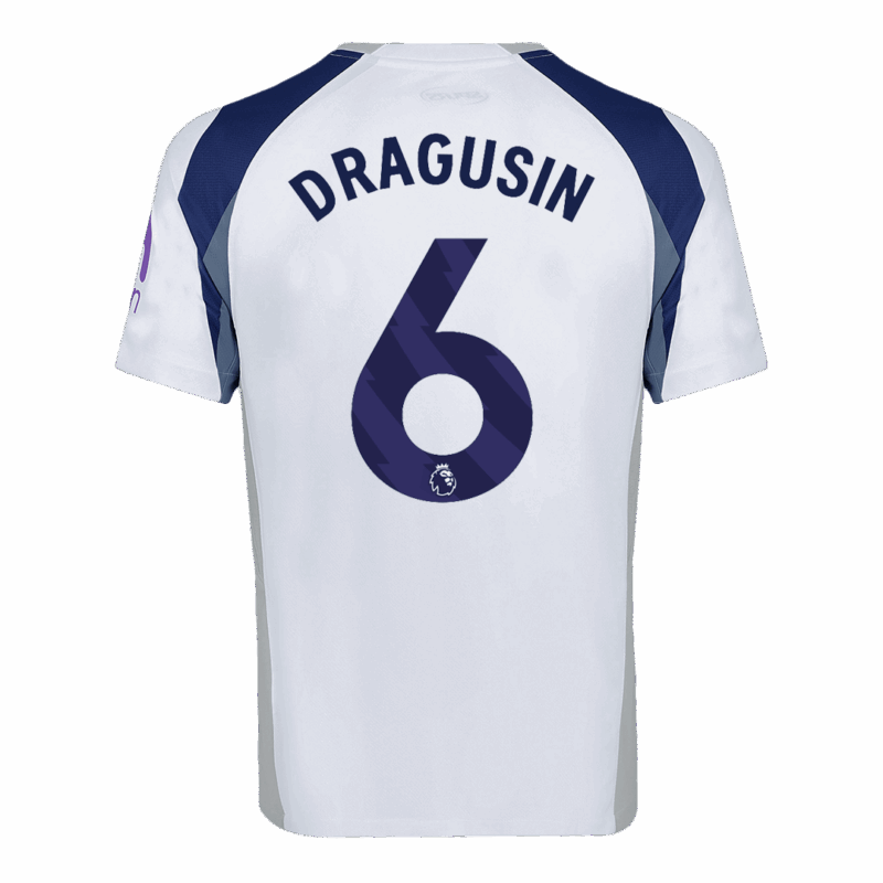 トッテナム Hotspur DRAGUSIN #6 ホーム サッカーユニフォーム 2025/26