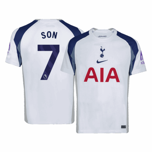 588580_1 SON #7 トッテナム Hotspur ホーム サッカーユニフォーム 2025/26 White