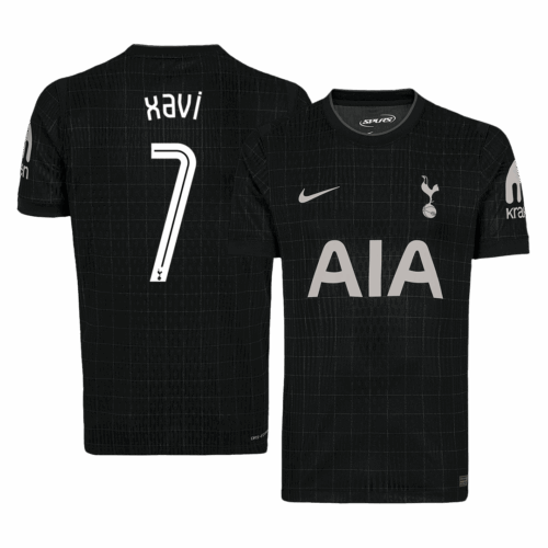 601538_1 Tottenham Hotspur XAVI #7 Away Soccer Jersey 2025/26 - UCL Edition