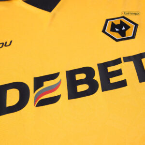 593602_10 Wolverhampton Wanderers ホーム サッカーユニフォーム 2025/26