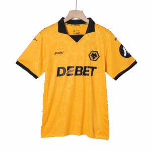 593602_5 Wolverhampton Wanderers ホーム サッカーユニフォーム 2025/26
