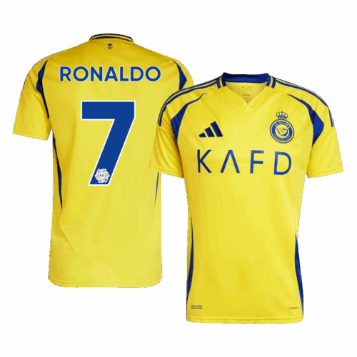 505086_1 アル・ナスル RONALDO #7 ホーム ユニフォーム 2024/25